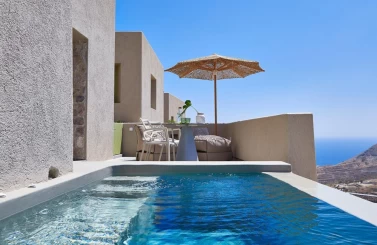 Senior suite sea view with plunge pool